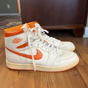 Jordan 1 High 85 Metallic Orange CUSTOM
